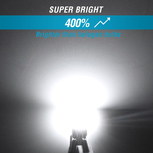 10x W5W T10 15LEDs Λάμπα Εσωτερικά φώτα αυτοκινήτου χωρίς σφάλματα για Peug 1