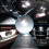 10x W5W T10 15LEDs Λάμπα Εσωτερικά φώτα αυτοκινήτου χωρίς σφάλματα για Peug 6