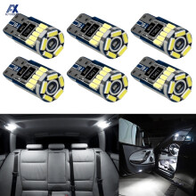 6 PCS T10 LED-Auto-Innenlampen 194 168 W5W für Nissan Qashqai J10 J11 Navara X-Trail T31 T32 Tiida Pathfinder Juke Murano Anmerkung