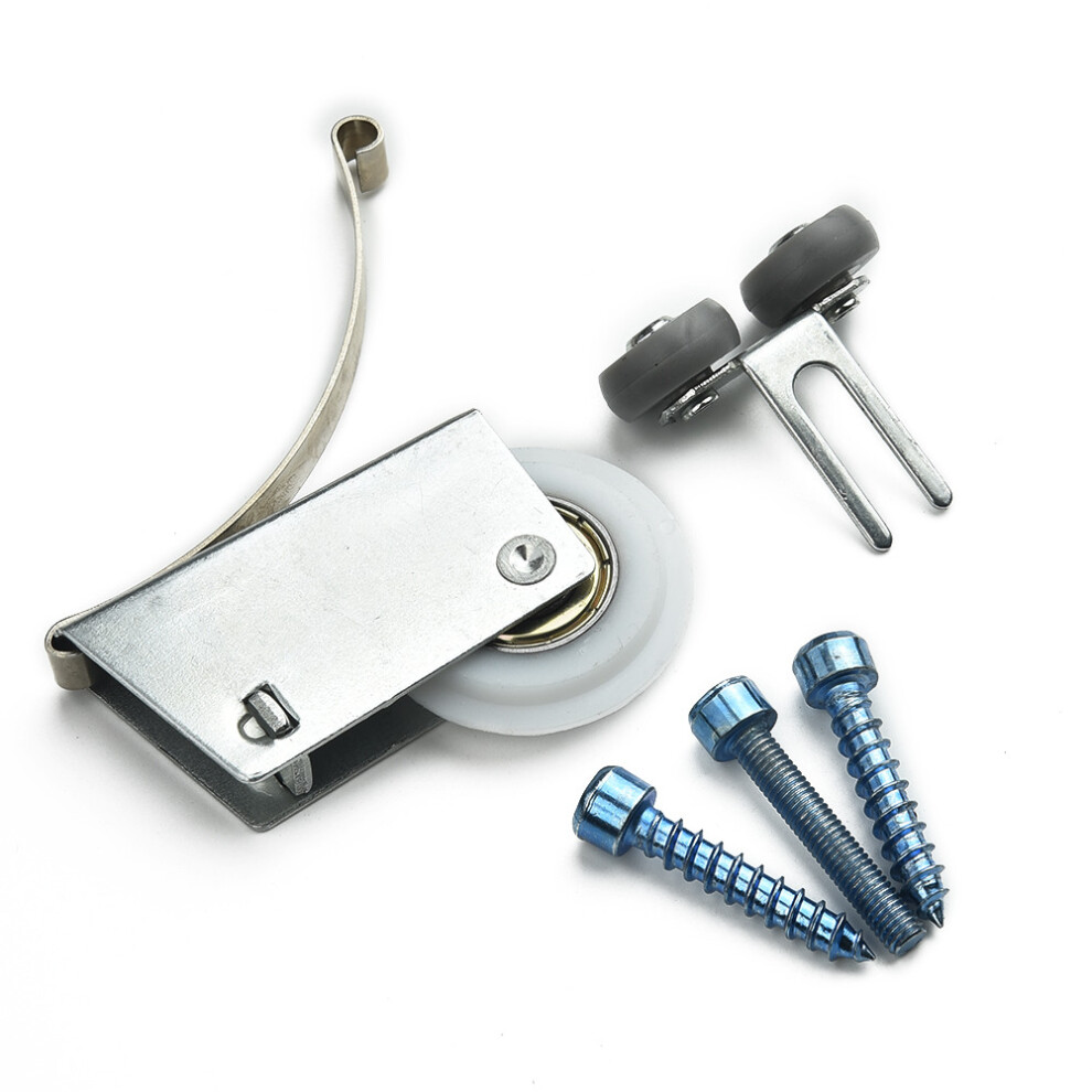 Useful Roller Wheels Kit Wardrobe Lower Iron Door Door Door Hardware Sliding Door Lower Wardrobe Home Improvement 6935161491289