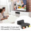 Υποδοχή καλωδίου HDMI σε AV Ψηφιακό σήμα AV Μετατροπέας εξαρτημάτων προσαρμ 3
