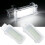 2 τμχ Xenon White LED Courtesy Under Door Footwell Light Φωτιστικό πορτμπαγ 7