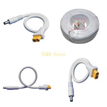 K32C XT60 zu DC5,5x2,1 mm Steckdosenadapterkabel für Lötkolben und Elektrofahrzeuge, 10A Stromkapazität