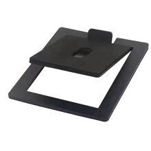 Speaker Support Base For Tabletop Speaker Bottom Stand With Shock Absorption And Enhanced Sound Quality Black
