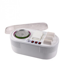 Professional Wax Heater for 3 RollOn Cartridges and 800ml Tin, Quick Wax Melting for Salon Use