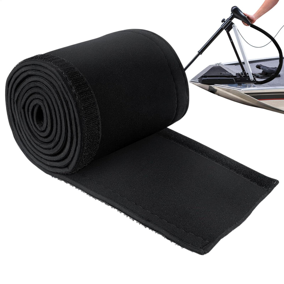 Cable Cover For Trolling Motor 60Inch Neoprene Cord Sleeve Waterproof Cuttable Cord Protector Wrap For Outdoor Use 9382693594204