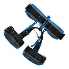 Men's harness for construction, tree climbing performance adjustable gear