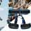 Men's harness for construction, tree climbing  performance adjustable gear 2