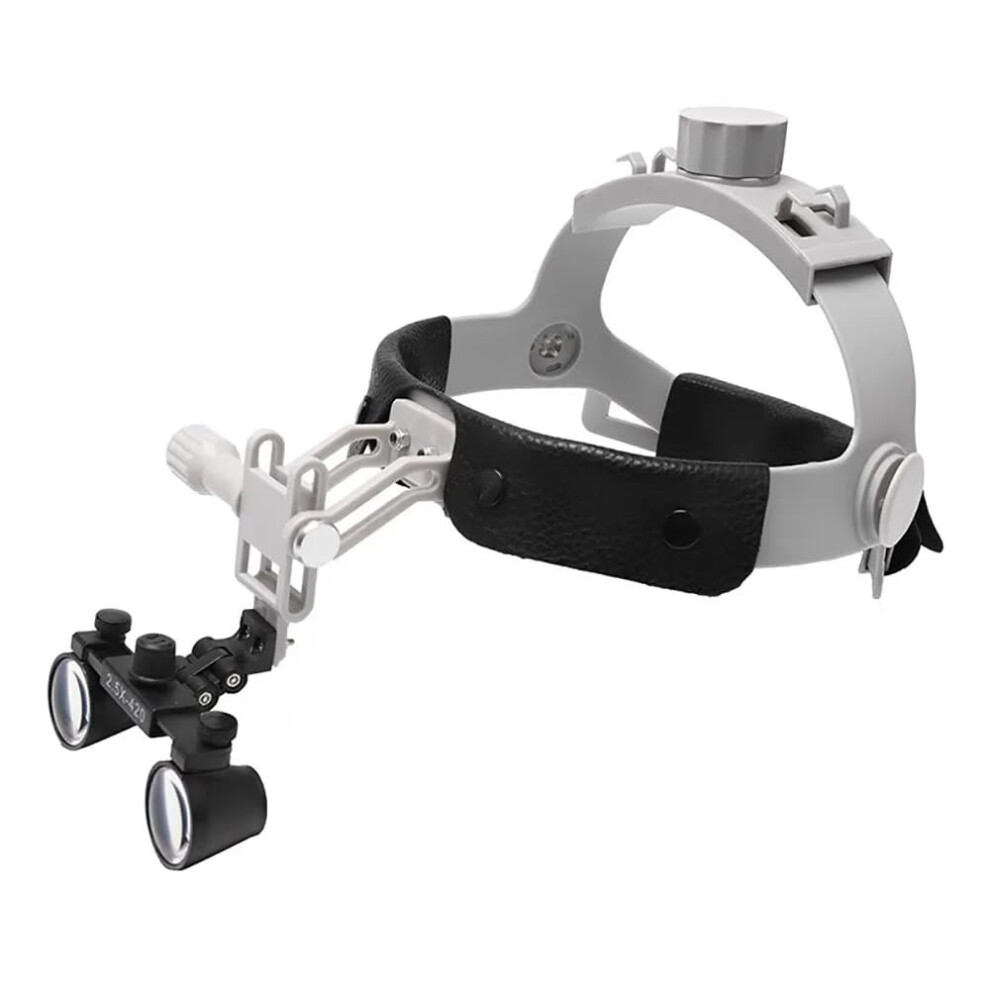 Light Lupes, Glasses, Headband Magnifier With Led Headband Magnifier And Led 3.5X, Headmounted Magnifier, Binocular Magnifier