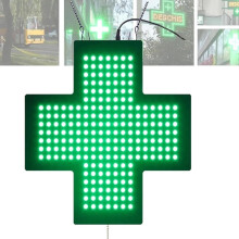 Pharmacy Cross Indoor Sign Lamp LED Medical Cross Sign With Pull Switch 3 Modes Size 480mm x 480mm x 25mm For Pharmacies