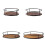 (Diameter: 29CM) Countertop Kitchen Storage Tray 360 Rotation For Easy Access 2
