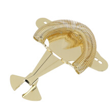Home & Professional Bar Stainless Steel Fighter Plane Strainer 4.7 inches Gold