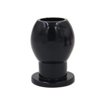 Hollow Anal Plug Prostate Massager for Men Silicone Comfort Fit Easy Insert Douche Sex Toy
