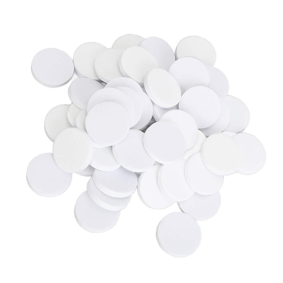 White 50 Sheets 25Mm Nail Sanding Disc Callus Remover Replaceable Pedicure Pads
