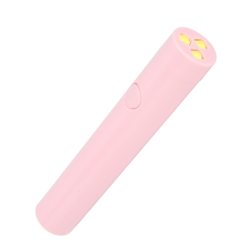 Light 3W Usb Rechargeable Mini Nail Lamp, 3 Led Chips, 300Mah Battery
