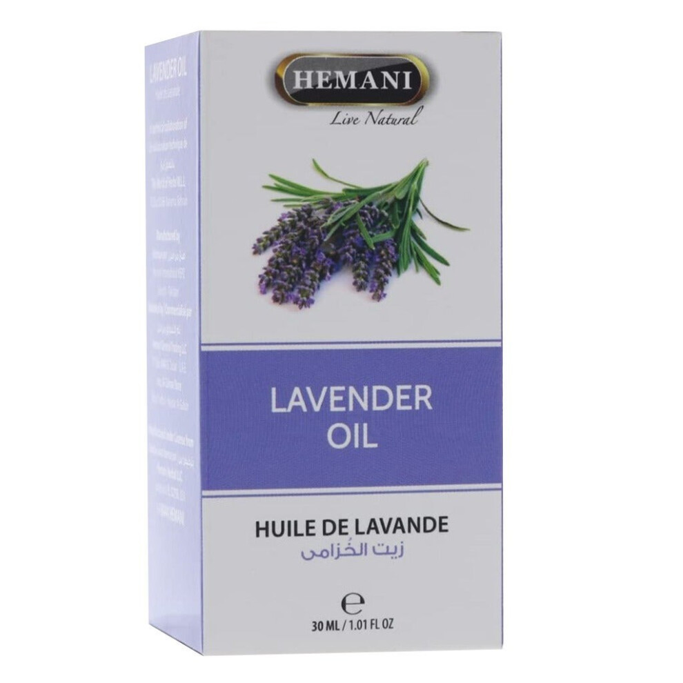 Lavender Hemani Essential Oil For Aromatherapy, Relaxation & Massage, 30Ml
