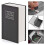 Faux Pages Book Safe, Metal Inner Container with Coded Lock Security Box for Valuables Storage, Disguised Dictionary for Plain Sight Concealment (Blac 4