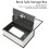Faux Pages Book Safe, Metal Inner Container with Coded Lock Security Box for Valuables Storage, Disguised Dictionary for Plain Sight Concealment (Blac 3