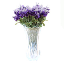 Gorgeous Crystal Glass Vase, Thickening Design And Beautifully Crafted Crystal For Enhance Interior Decor, In White