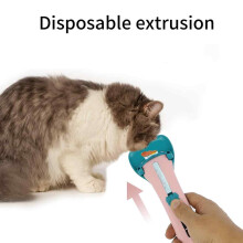 Colher para alimentar gatos com petiscos, colher para ração úmida, colheres multifuncionais para animais de estimação que proporcionam uma