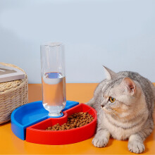 Abbeveratoio per animali domestici in acciaio inox, design smontabile per una facile pulizia, riempimento automatico dell'acqua tramite scarico a