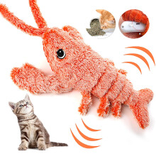 Interaktiv kjæledyrleke, Wiggly Lobster holder dine pelskledde venner aktive, oppladbar kjæledyrfølge for små, mellomstore hunder, katter og