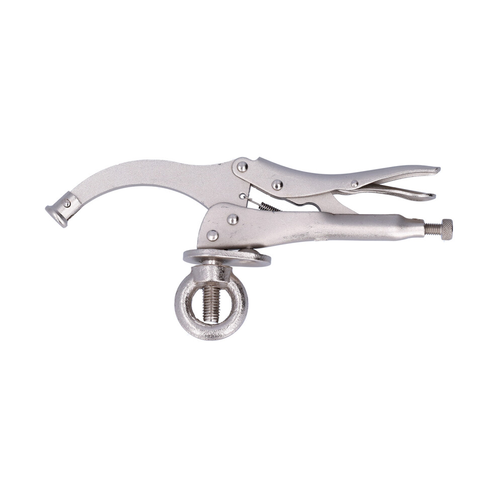 Steel Construction Drill Press Clamp Ergonomic Design Strong Gripping Woodworking Tools For Secure And Stable Clamping 9441426072706