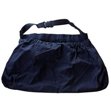 Heavy Duty Canvas Harvest Apron with Adjustable Straps and Elastic Storage Pockets for Vegetable Picking and Outdoor Work