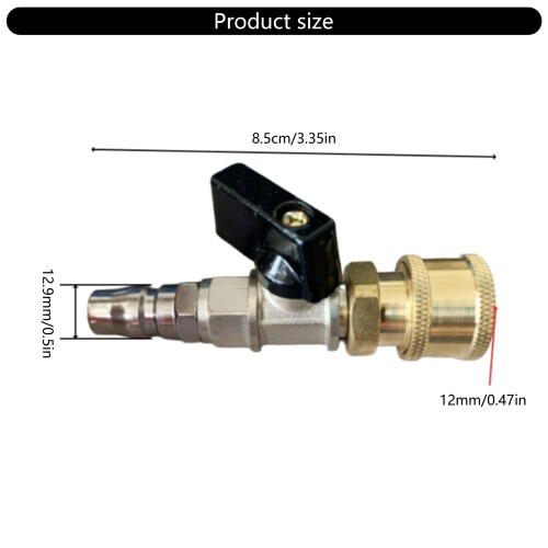 3/8 Inch Air Valves Brass Quick Connection Fitting for Easy 2