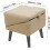 Pet Ramp, Foldable Design, Easy Carry, Safe Access for Bedside, Couch, Sofa 4