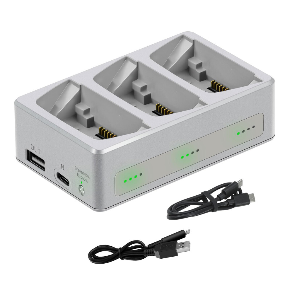 Efficient Triple Battery Charging Hub Realtime Monitoring Multiple Safety Features For Drone Battery Charging Hubs 9347817894141