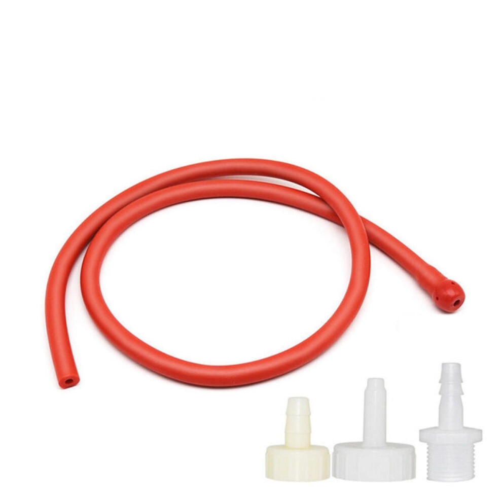 Anal Butt Plug 50 to 200cm Long Silicone Douche Shower Head Anal Beads Nozzle Tip Tool Faucet Attachment for Gay Use