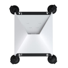 Car Mount Set 360Degree Rotation Adjustable Window Mount QuickInstall For Satellite Remote Work Connectivity