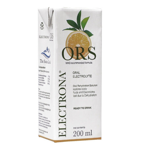 Electrolytes Orange Hydration Drink- 200ml  | Dehydration Recovery