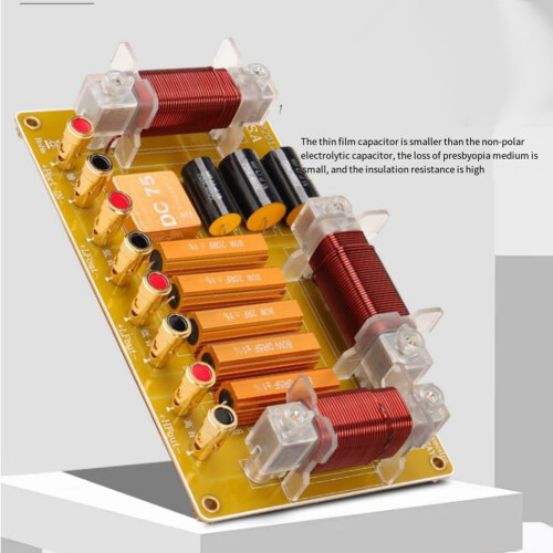 1500W Audio Frequency Divider, 2Way Audio Crossover, 12 15, Stage Power, Performance Frequency Divider, Durable Ref: 4018 1