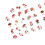 46 Sheets Mushroom Stickers Set | Strong Adhesive Decorative Decals 8