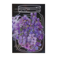40Pcs Waterproof Flower Decals for Scrapbook DIY Crafts, Durable PET Plant Stickers