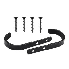 Fashionable Arch Hanger Bracket Rack With Desktop Hardware Black Arch Craft Supplies Organizer For Home Use