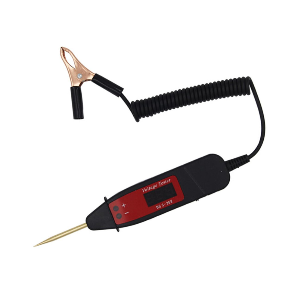 Automotive Circuit Tester 12V Test Light With Voltage Display For Accurate Continuity And Wiring Checks 9189345200731