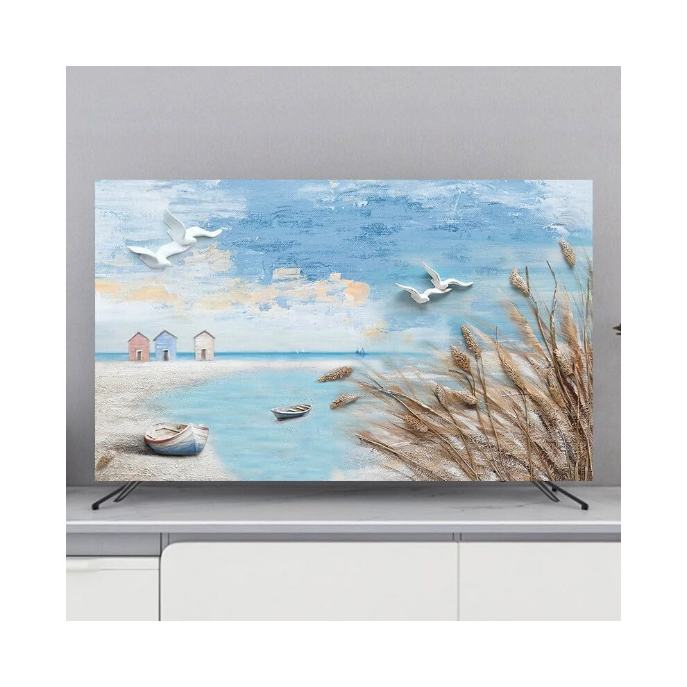 Tv Covers Indoor Dustproof Screen Protector For 3280Inch Tvs, Lightweight Shield For Wallmount Curved Desk Monitors 9382693597427