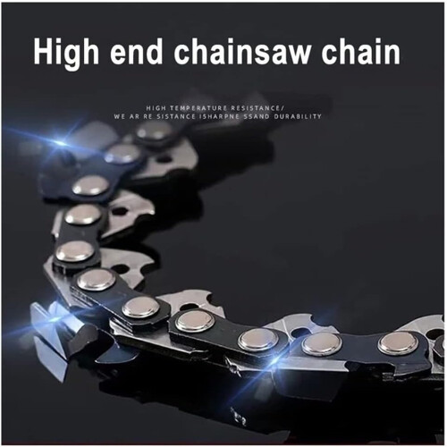 8 Inch Mini Chainsaw Guide Bar with Sharp Stainless Steel Blade and Quick Tool Installation 2