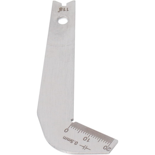 Stainless Steel Drill Bit Sharpening Gauge - Accurate Sharpening Tool for Workshop, Durable and Easy to Use 2