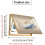 Electrical Panel Cover with Hydraulic Flip, Gold Frame Meter Box Protector, 60x50cm Wall Mount 5