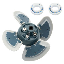 Pool Cleaner Motor Assembly for MX6 MX8 with Double Sided Rollers and Wear Resistant Design