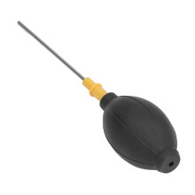 Durable Silicone Pest Control Bulb Duster with Stainless Steel Tube