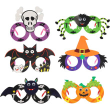 Silmäänpistävät Halloween-juhlatarvikkeet, muovia, korkealaatuinen materiaali, eloisat värit, kimalteleva muotoilu, mukava käyttö, sopii