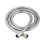 Copper handheld shower hose, extra long chromeplated with brass 1