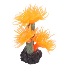2St Aquarium Landscaping Coral Orange Underwater World Marine Life Decoration
