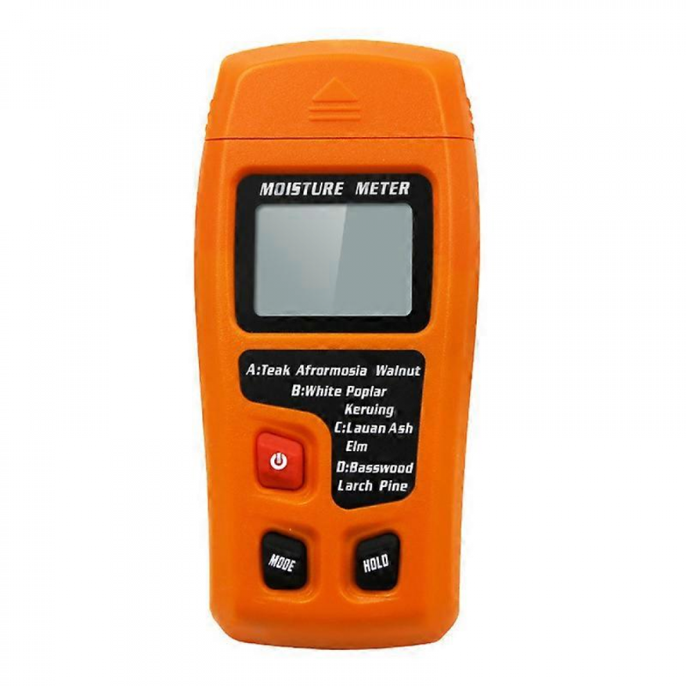 Handheld Moisture Tester Lcd Wood Moisture Meter For Wood/Paper/Macaron Materials Industries 6485316533017