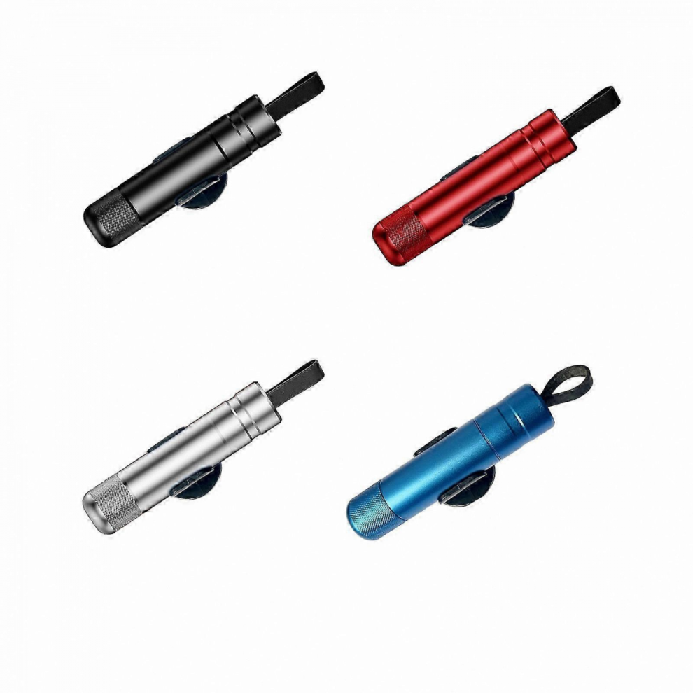Emergency Car Safety Tool, 2-In-1 Glass Breaker And Hammer For Vehicle Escape Blue 6485316532744